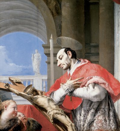 Saint Charles Borromeo by Giovanni Battista Tiepolo
